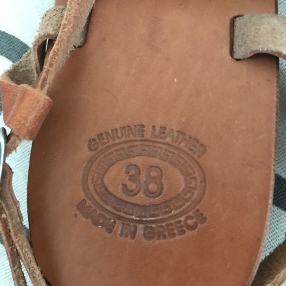 Pearl Lined Sandals-real leather - Picture 4 of 5